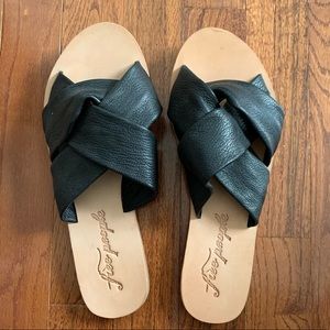 NWT Free People Rio Vista Slides